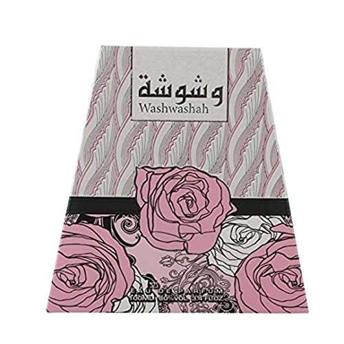 Washwashah for Women EDP with Deodorant - Eau De Parfum 100ML (3.4 oz) | Elegant Long-Lasting Spray I Raspberry, Bitter Orange and Pink Pepper Scents I by Lattafa