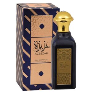azeezah edp – eau de parfum 100ml (3.4 oz) | warm long-lasting spray i citrus & oranges notes i long bottle i by lattafa