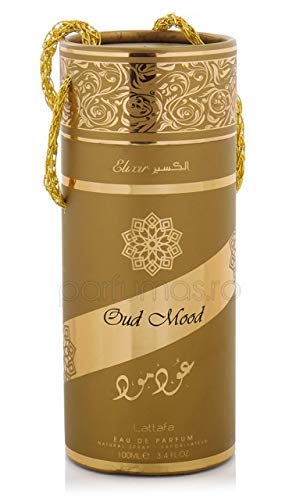 Lattafa Oud Mood Elixir Eau De Parfum Spray (Unisex) 3.4 oz