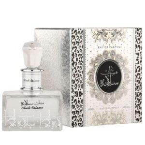 musk salama edp – 100ml (3.4 oz) i gorgeous charming fragrance for both men and women i fruity notes with musk and amber i warmth and comfort i long-lasting i by lattafa perfumes