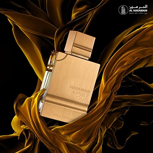 Al Haramain Amber Oud Gold Edition Eau de Parfum Spray, 2.0 Ounce