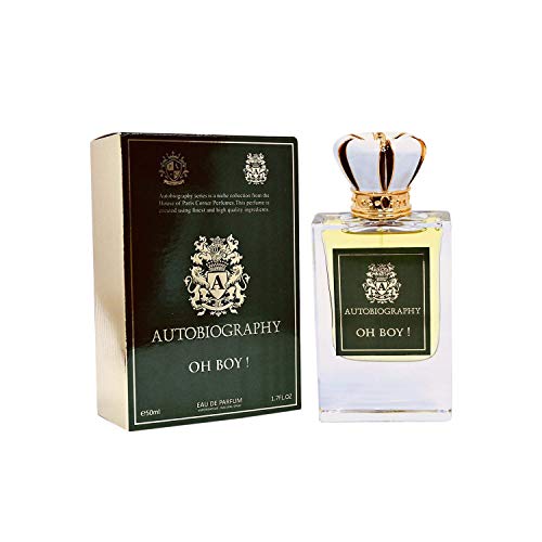 OH Boy! EDP Autobiography Mens Eau de Parfum Frangrance Scent for Him 50ml by PARIS CORNER PERFUMES