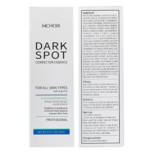 Dark Spot Correction Remover for Face and Body Freckle Lightening Skin Care Vitamin C Dark Spot Removal Corrector Serum for Face Treatment