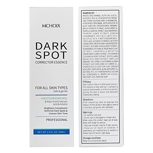 Dark Spot Correction Remover for Face and Body Freckle Lightening Skin Care Vitamin C Dark Spot Removal Corrector Serum for Face Treatment