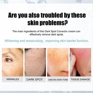 Dark Spot Remover Cream for Face, Dark Spot Cream, The Spot Cream for Face, Skin Spot Remover Cream, Dark Spot Correct Cream, Take Effect Quickly (5pcs) (3pcs)