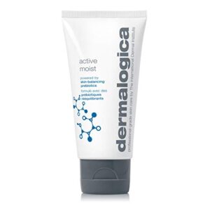 Dermalogica Active Moist - Oil-Free Lightweight Face Moisturizer - Helps Improve Skin Texture and Combat Surface Dehydration for Women and Men 3.4 Fl Oz