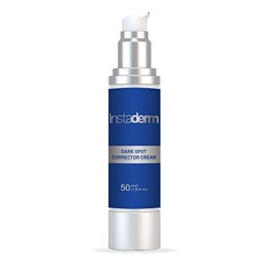 dark spot corrector cream- naturally fades dark spots, sun spots, age spots, acne blemish scars, brown spots & freckles for face & body eraser treatment. brighter lighter skin tone for daily use including hyaluronic acid for hydrated perfecting skin.