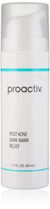 proactiv post acne dark mark relief cream – acne spot treatment and dark spot remover for face and body – blemish dark spot corrector with squalane and antioxidant blend – 1.7 oz