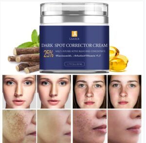 fast-acting dark spot corrector remover for face and body, fades hyperpigmentation, freckles,evens skin tone, age spot remover women men
