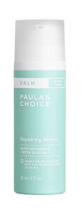 paula’s choice calm repairing serum for sensitive skin, calms + soothes redness, lightweight hydration with hyaluronic acid for all skin types, 1 fl oz