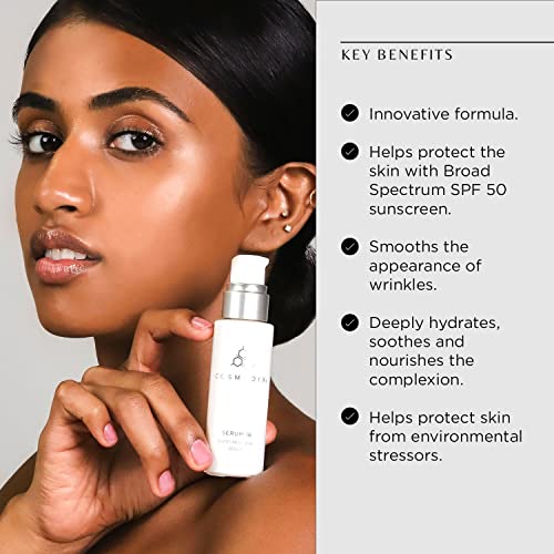 COSMEDIX Serum 16 Rapid Renewal Serum, Helps Reduce Appearance of Uneven Skin Tone, Moisturizes Skin, Vitamin A, Retinol, Cruelty Free