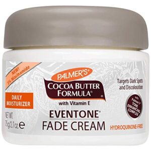 Palmer's Cocoa Butter Formula Eventone Fade Cream, Anti-Dark Spot Fade Cream with Vitamin E and Niacinamide, Helps Reduce Dark Spots & Age Spots, 2.7 Ounce