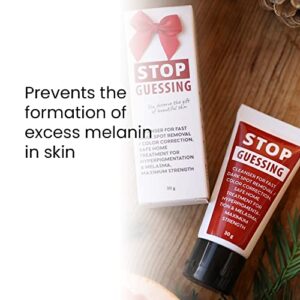 Stop Guessing Cleanser for Melasma Treatment - Fast Dark Spot Remover/Age Spot Remover