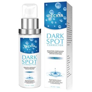 dark spot corrector serum, dark spot remover for face and body, improves hyperpigmentation, facial freckles, melasma, brown spots and other stubborn spots, for all skin types,1.0 fl.oz