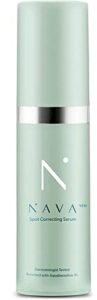 nava md spot correcting serum | highly concentrated solution | developed by doctors and scientists | target dark spots and other signs of aging | contains aquabeautine xl