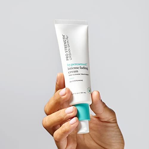 Urban Skin Rx HyperCorrect Intense Fading Cream | Formulated with 5% Cysteamine & 1% Niacinamide | Pre-Cleanse Treatment Improves the Appearance of Post-Acne Scars and Uneven Skin Tone, 1.7 fl oz