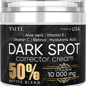 VAITE Dark Spot Remover Cream for Face, Body, Bikini and Sensitive Areas - Dark Spot Corrector - Underarm Skin Cream - Anti-Aging Effect - Sun Spots