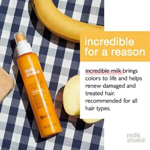 milk_shake Incredible Milk Leave-In Hair Treatment for All Hair Types - Renews Detangles and Repairs Damaged Hair