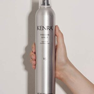 Kenra Volume Spray 25 50% | Super Hold Finishing & Styling Hairspray | Flake-free & Fast-drying | Wind & Humidity Resistance | All Hair Types | 10 oz