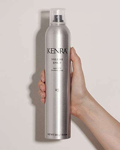 Kenra Volume Spray 25 50% | Super Hold Finishing & Styling Hairspray | Flake-free & Fast-drying | Wind & Humidity Resistance | All Hair Types | 10 oz