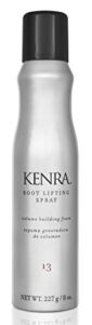 kenra root lifting spray 13 | volumizing foam | medium hold | ultimate lift & lasting style | boosts hair at the root | provides flexible fullness without weight or stiffness |all hair types | 8 oz