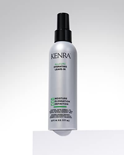 Kenra AllCurl Hydrating Leave-In |Leave-In Conditioner | Hydrates, Detangles, & Preps Curls | 72 Hour Moisture Retention | Wavy, Curly, Coily Hair | 6 oz