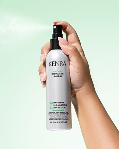 Kenra AllCurl Hydrating Leave-In |Leave-In Conditioner | Hydrates, Detangles, & Preps Curls | 72 Hour Moisture Retention | Wavy, Curly, Coily Hair | 6 oz