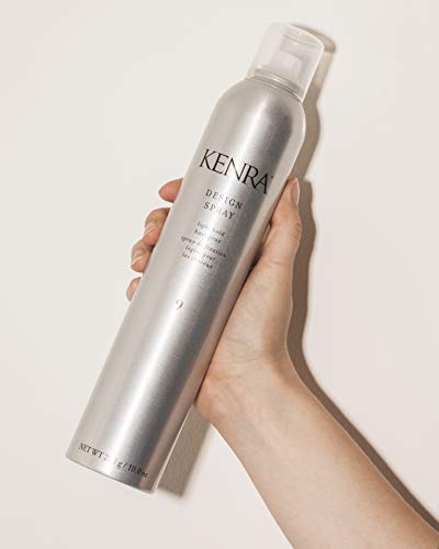 Kenra Design Spray 9 | Light Hold Hairspray | Tames Frizz & Flyaways | Lightweight, Brushable Formula | All Hair Types | 10 oz