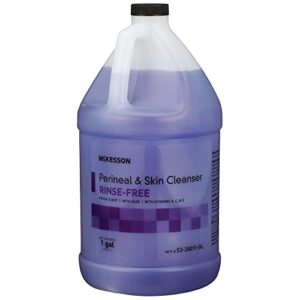 mckesson perineal skin cleanser, rinse-free, fresh scent, 1 gal, 1 count