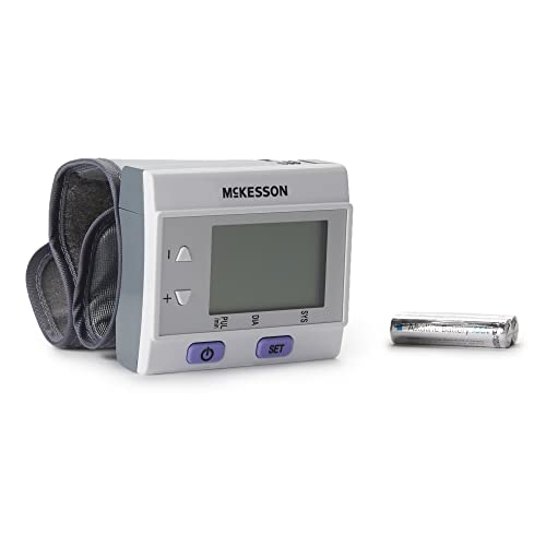 McKesson Digital Blood Pressure Monitor, Wrist Cuff, One Size Fits Most, 1 Count