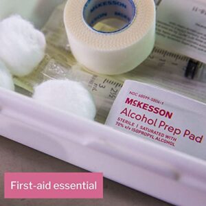 McKesson Alcohol Prep Pads, Sterile, Individual Packet, Medium, 200 Count, 1 Pack