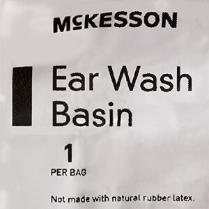 McKesson Ear Wash Basin, Wax Removal Basin Compatible with All Types of Ear Wash Systems, 1 Count, 1 Pack