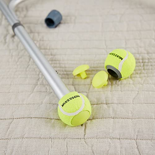 McKesson Walker Glides, Tennis Balls, Replacement Glide Pads, 1 Pair