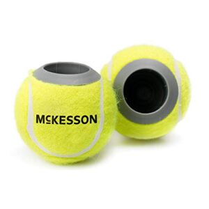 McKesson Walker Glides, Tennis Balls, Replacement Glide Pads, 1 Pair