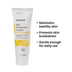 McKesson Skin Protectant Cream 4 oz. Tube Unscented, 24 Count