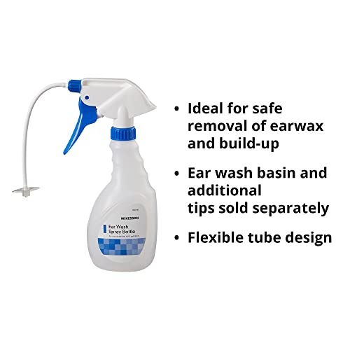 McKesson Ear Wash Spray Bottle, Wax Removal, Disposable Tip, 1 Count, 1 Pack