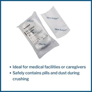 McKesson Pill Crusher Pouches, Single Use, Disposable, Clear, 50 Count, 20 Packs, 1000 Total, 50 Count, 20 Packs, 1000 Total