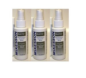 mckesson anti-perspirant deodorant spray, 4 oz. spray bottle(3-pack special)