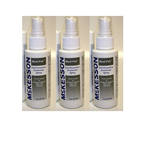 McKesson Anti-Perspirant Deodorant Spray, 4 oz. Spray Bottle(3-Pack Special)