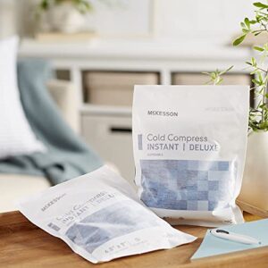 McKesson Cold Compress Deluxe, Instant Cold Pack, Disposable, 6 4/5 in x 9 in, 1 Count, 24 Packs, 24 Total