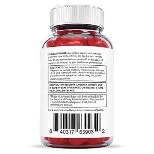 Justified Laboratories Algarve Keto ACV Gummies 1000MG with Pomegranate Juice Beet Root B12 60 Gummys