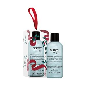 snow angel shower gel ornament 3 Oz.