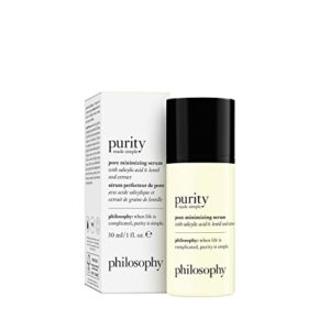 philosophy purity made simple pore minimizing serum, 1 fl oz