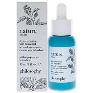 philosophy nature in a jar skin reset serum with bakuchiol, 1 fl. oz.