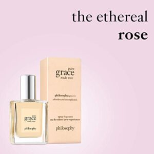 philosophy pure grace nude rose eau de toilette, 0.5 oz