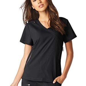 KOI Lite KOI316 Women's Scrub Top Black M