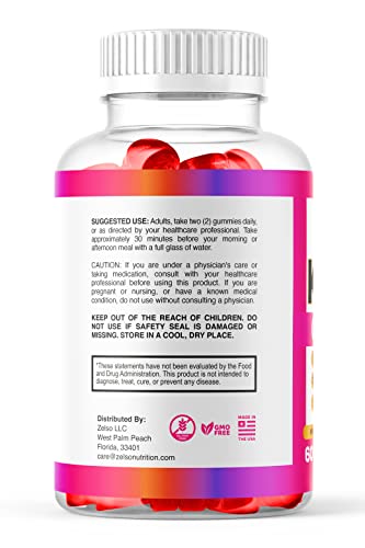 ZELSO K3 Mineral Keto Gummies Nutrition, The Original K3 Keto ACV Formula Pills Now in Gummy, Advanced Vitamins Plus Multivitamin, Men & Women Emily, 30 Day Supply