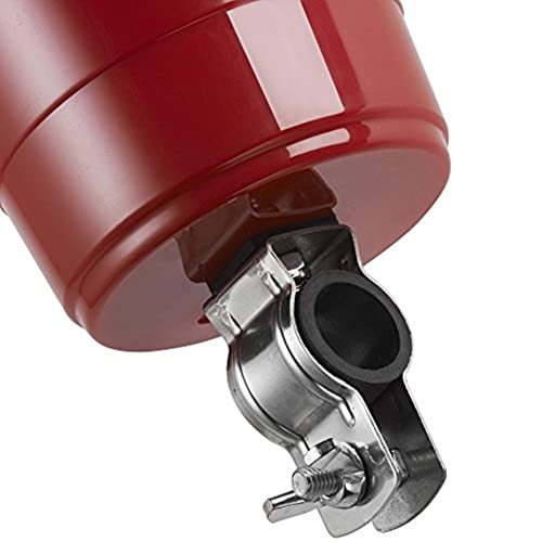 Red Cup Living Handlebar Mount Bicycle Drink Holder, Cups holder that can also hold a small water bottle made from a strong, durable, reusable, and eco-conscious ABS plastic material