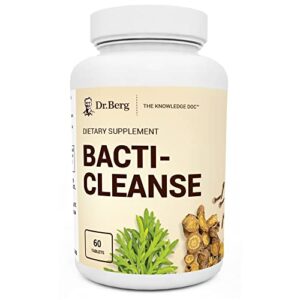 dr. berg’s bacti-cleanse – 8in1 immune booster supplements with digestive and inflammation support formula – natural phytonutrients minerals and rich in antioxidants w/ vitamin d3 & zinc – 60 capsules