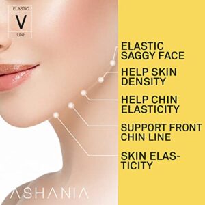 Ashania Double Chin Reducer V Line Lifting Face Mask Double Chin Eliminator Slimming Face Lift Strap Double Chin Skin Care 7 Piece